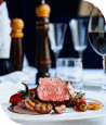Un repas gastronomique